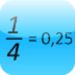 Logo of Fraction to Decimal android Application 